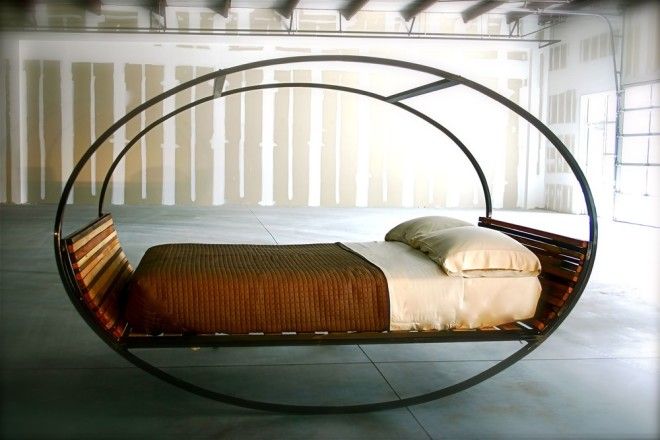 10 крутых кроватей, с которыми захочется уйти в спячку 35