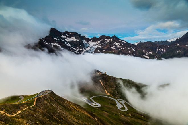 Гроссглокнер — самая красивая высокогорная дорога в мире 39