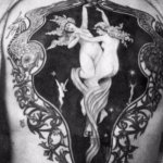 Роскошные татуировки Викторианской эпохи: херувимы, драконы и гербы