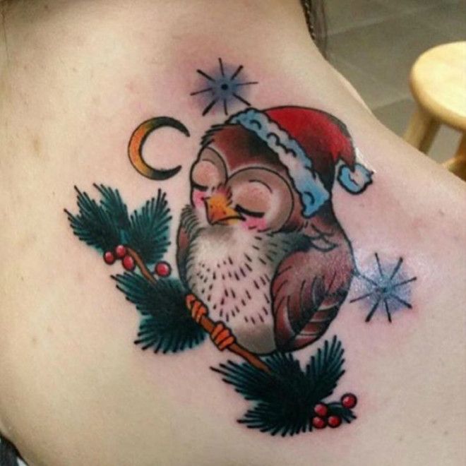 Рождественские татуировки, или Как навсегда запомнить свой Новый год 38