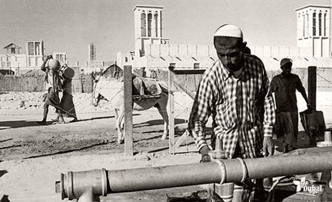 Водоснабжение в Дубае, 1960-е