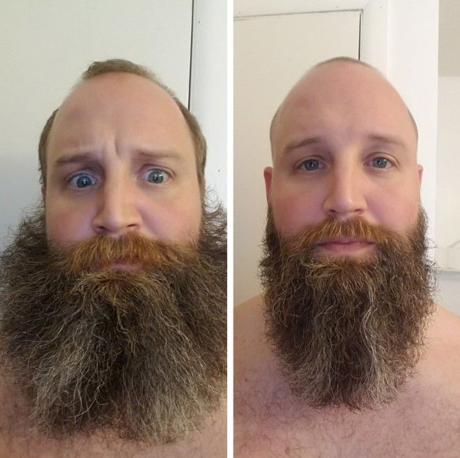 20 фото показывающих разницу между ухоженной бородой и заброшенными кустами 47