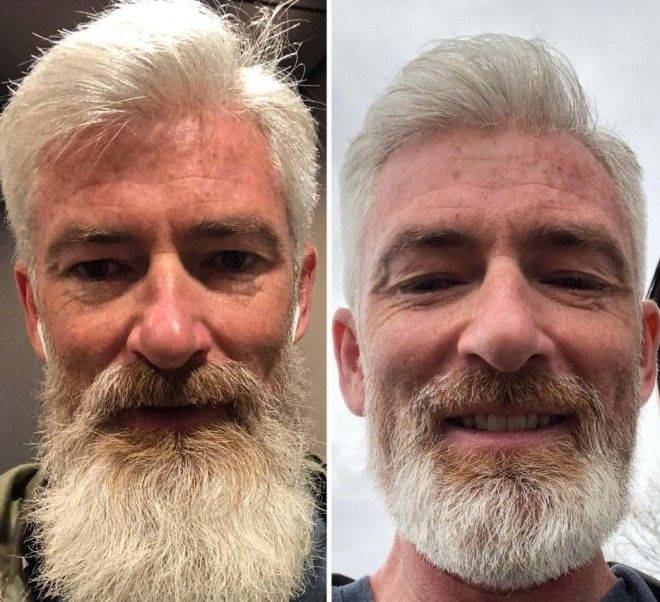 20 фото показывающих разницу между ухоженной бородой и заброшенными кустами 26
