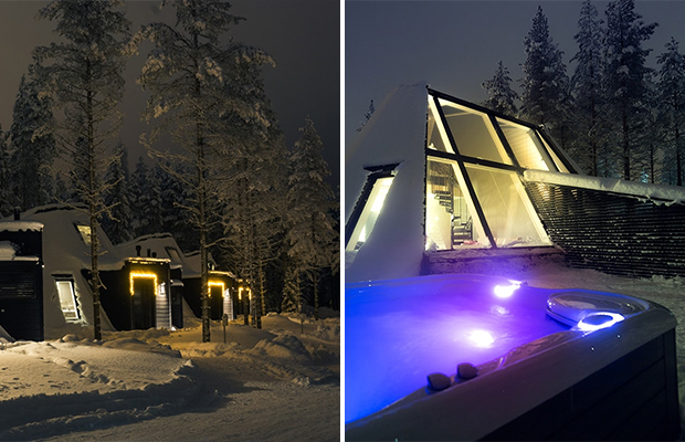 В Финляндии появился отель для наблюдения за северным сиянием 45