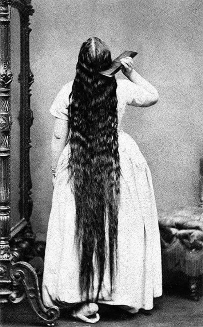 Волосы длиною в жизнь: почему красавицы Викторианской эпохи не стриглись 68