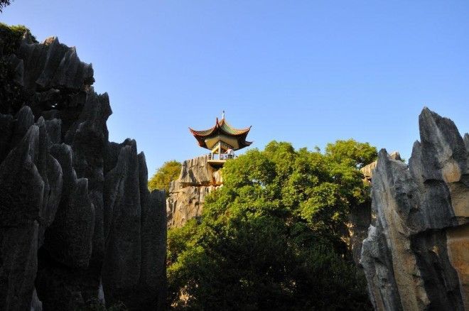 Чудеса света: каменный лес Шилинь в Китае 42