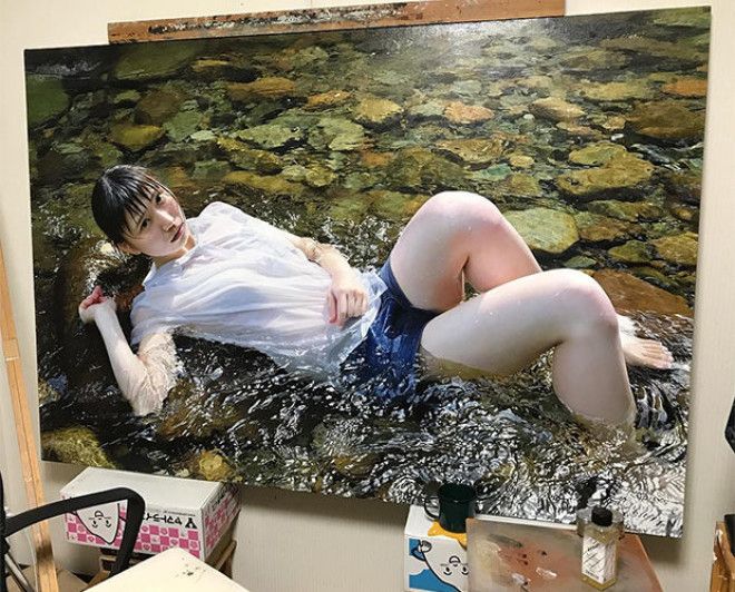 Японская художница поставила в тупик пользователей сети 39