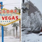 Лас-Вегас впервые с 1937 года конкретно завалило снегом. Там всё ещё весело, но теперь немного иначе