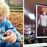 5-летний мальчик-альбинос стал моделью, после того как мама опубликовала его фото в Фейсбуке