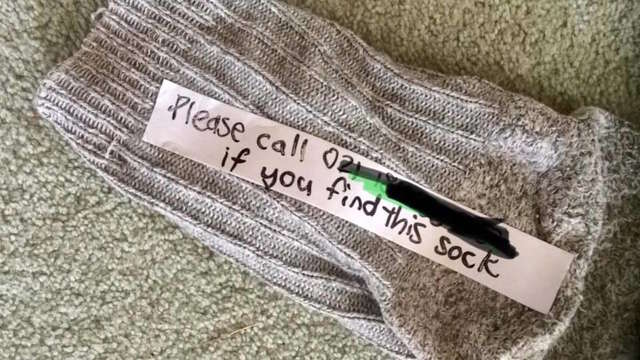Женщина с помощью записки искала, кто ворует носки, и вышла на соседского кота. Так началась их игра 22