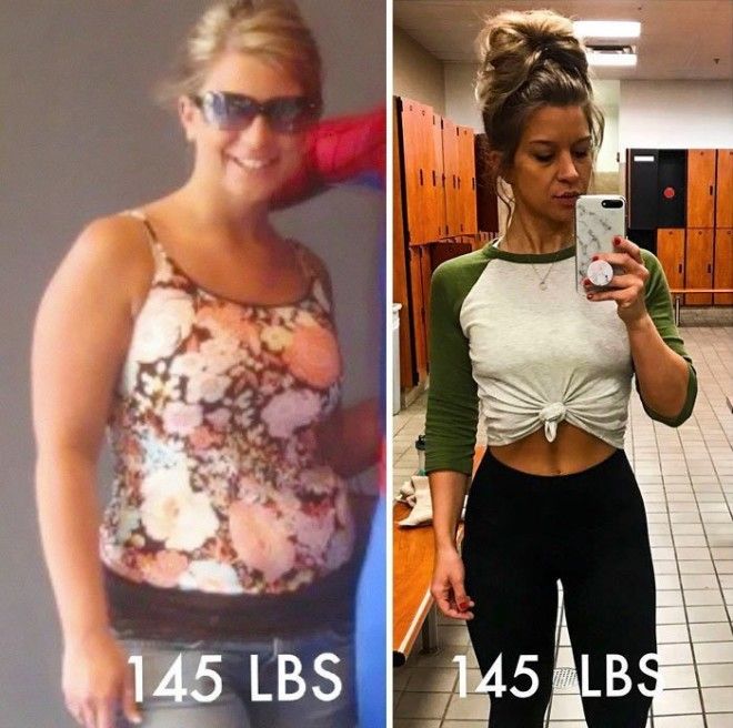 20 девушек, которые очень изменились, не потеряв ни килограмма 42