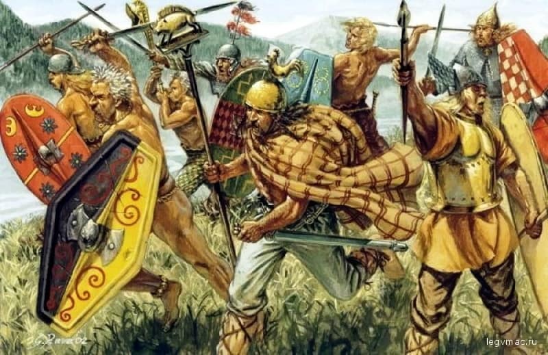 10 варварских племен, с которыми воевали римляне 40