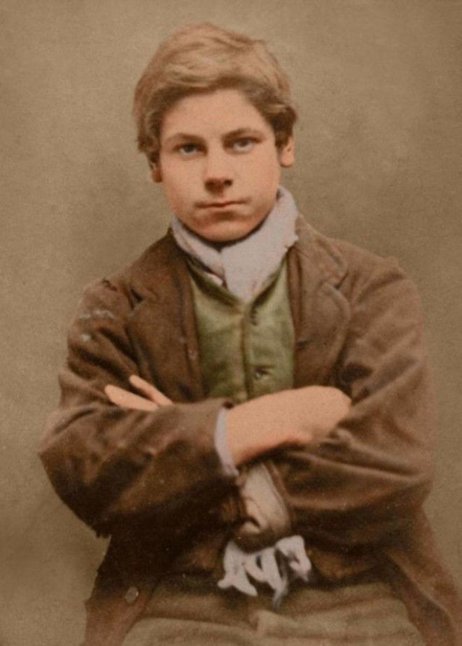 Портреты детей XIX века, приговоренных к тюрьме за мелкие кражи 41