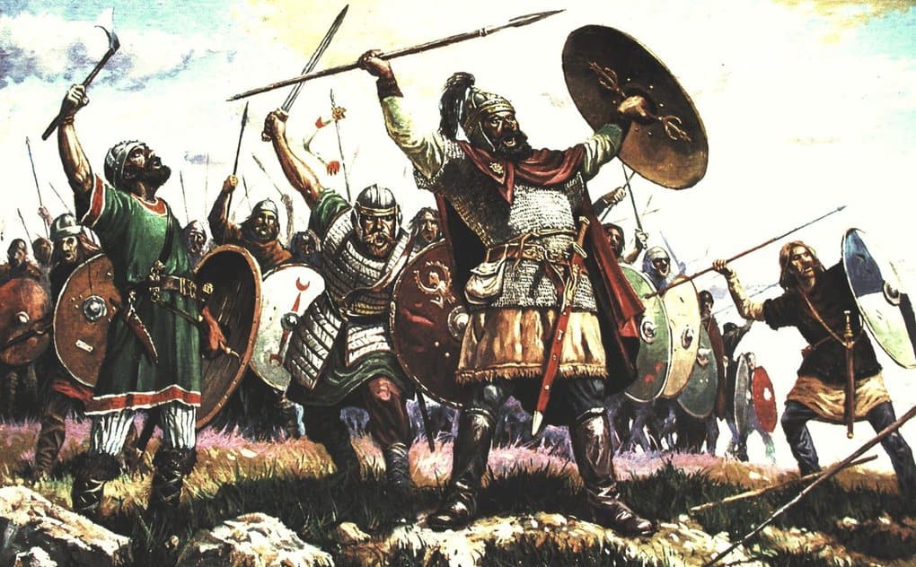 10 варварских племен, с которыми воевали римляне 38