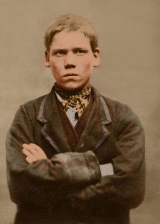 Портреты детей XIX века, приговоренных к тюрьме за мелкие кражи 43