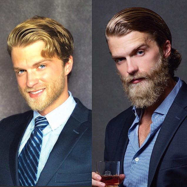 Вот как меняются лица мужчин с бородой и без 56