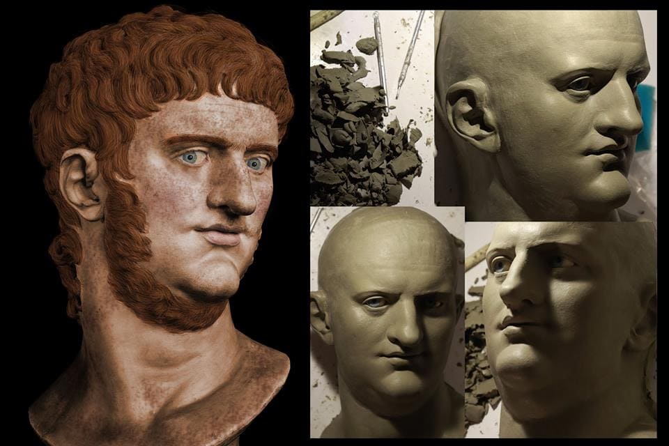 Итальянский скульптор создаёт реалистичные бюсты римских императоров. Нерона люди не оценили 80