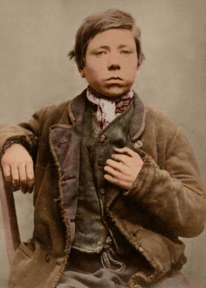 Портреты детей XIX века, приговоренных к тюрьме за мелкие кражи 44