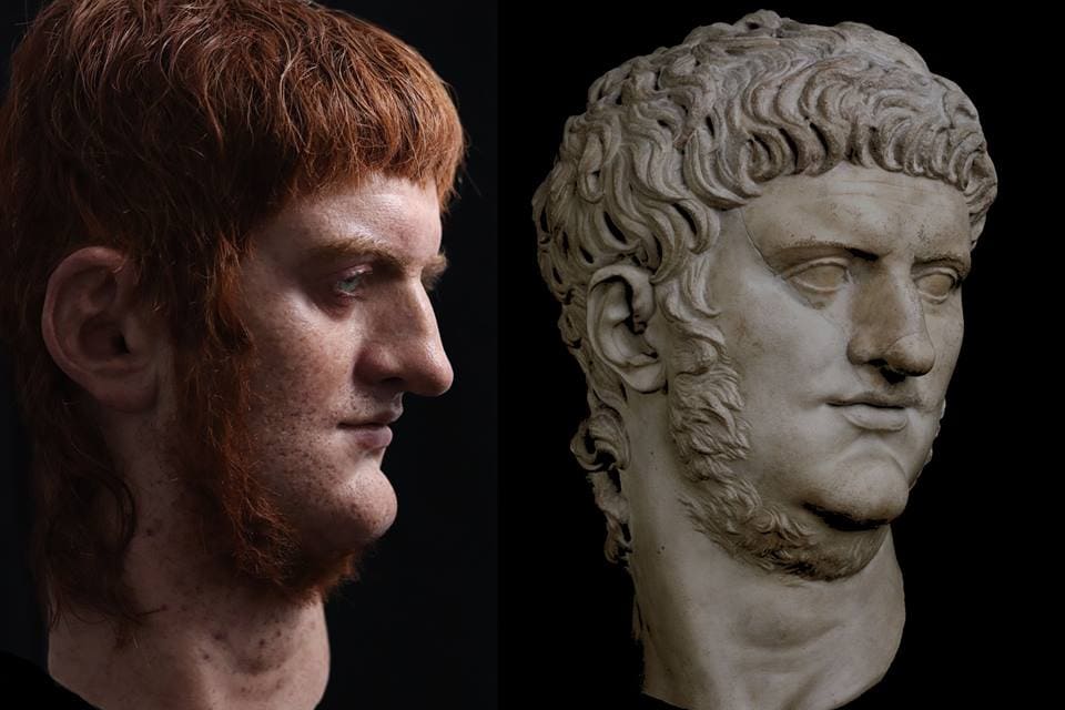Итальянский скульптор создаёт реалистичные бюсты римских императоров. Нерона люди не оценили 77