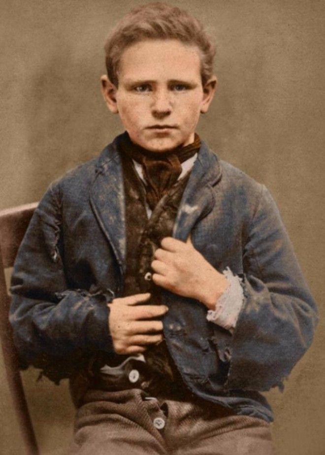 Портреты детей XIX века, приговоренных к тюрьме за мелкие кражи 45