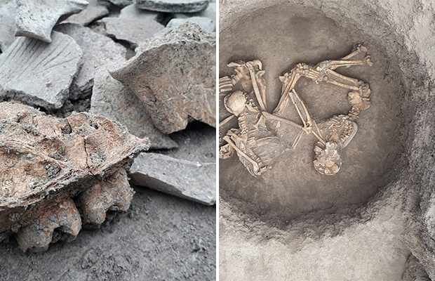 Древнее захоронение женщины с вытянутым черепом найдено в Ингушетии 24