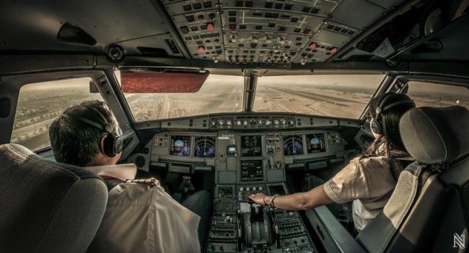 25 фотографий, сделанных пилотами из кабин самолетов 50