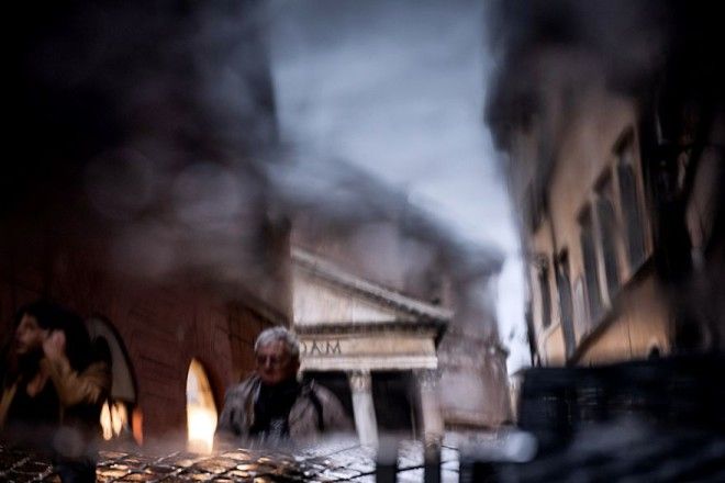 Дождливый Рим: необычный взгляд на Вечный город 43