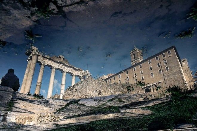 Дождливый Рим: необычный взгляд на Вечный город 48