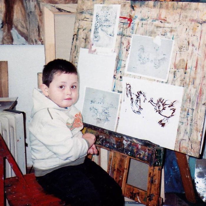 Этот сербский мальчик с 2 лет мечтал быть художником. Сейчас ему 16, и прогресс просто поразительный 59