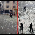 “Денежный дождь”: жители Венесуэлы выкинули обесценившиеся деньги на улицы города
