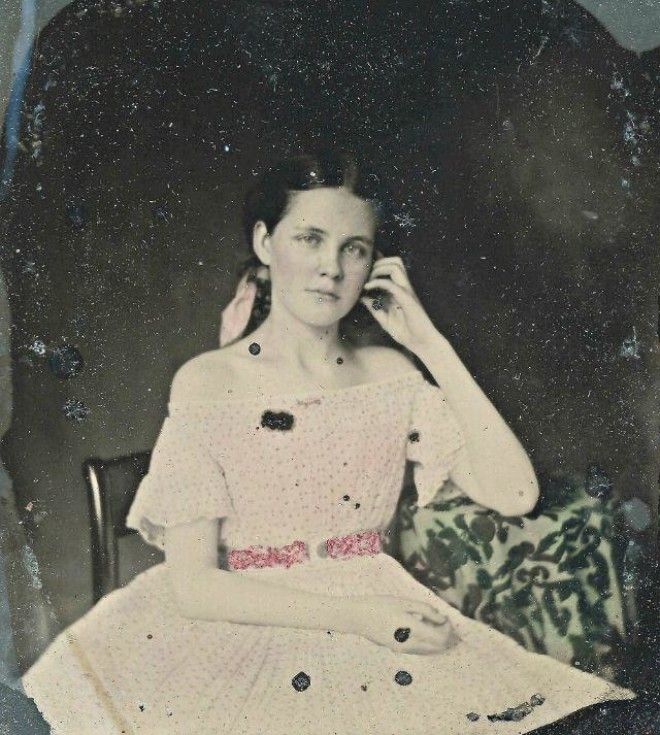 20 колорированных ретро-фото: как выглядели девушки-подростки в XIX веке 45