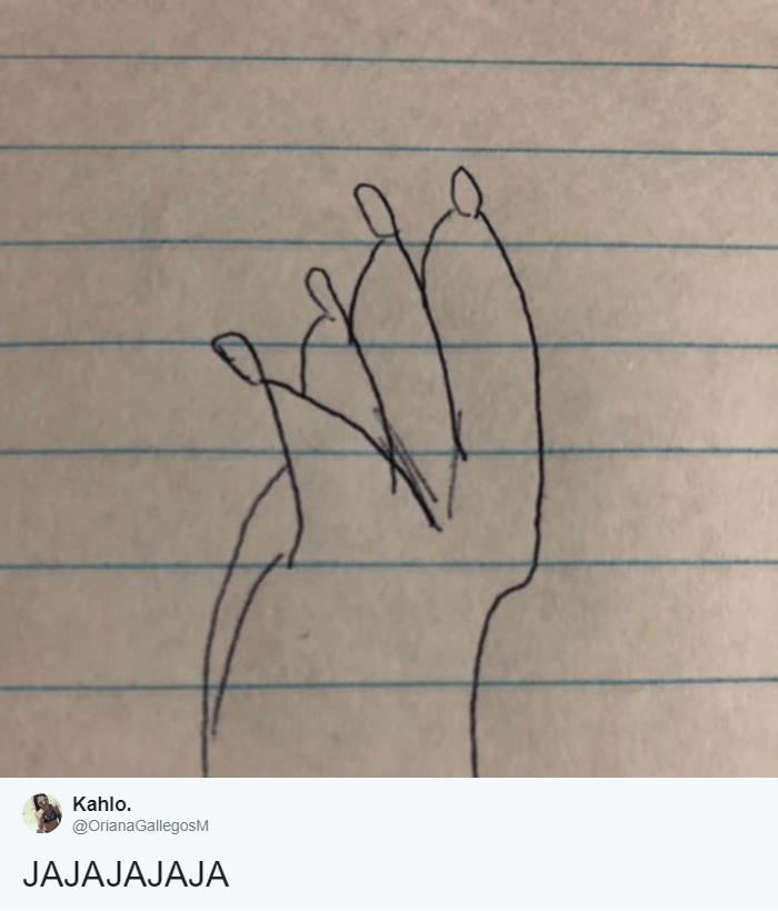 В Твиттере пытаются нарисовать руку по простому обучающему видео. И это флешмоб из сплошных провалов 51