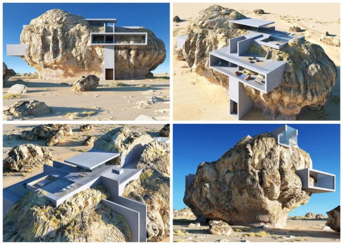 «Дом внутри скалы»: дизайнерское чудо, в существование которого трудно поверить 35