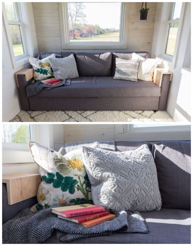 Мягкий диван с очаровательными подушками помогают создать домашнюю атмосферу домфургон Эльза Фото paradijsvogelsmagazinenl