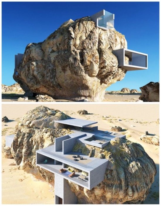 «Дом внутри скалы»: дизайнерское чудо, в существование которого трудно поверить 41