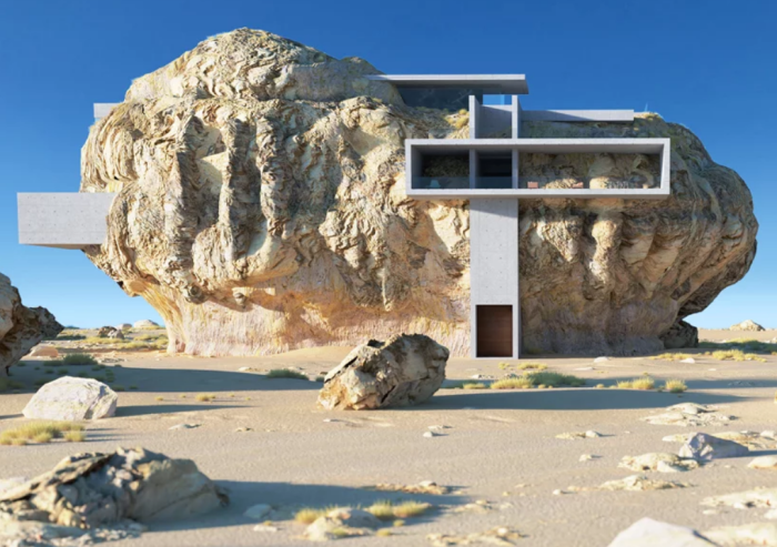 «Дом внутри скалы»: дизайнерское чудо, в существование которого трудно поверить 42