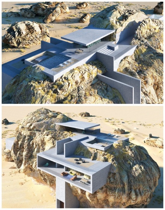 «Дом внутри скалы»: дизайнерское чудо, в существование которого трудно поверить 43