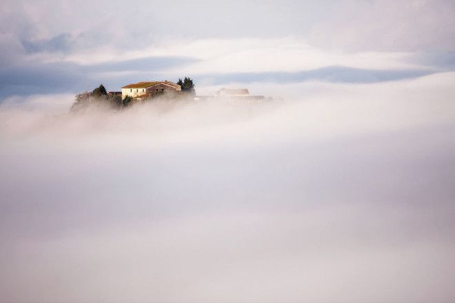 Удивительные пейзажи в объятиях тумана 39