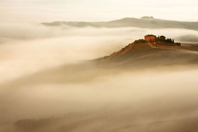 Удивительные пейзажи в объятиях тумана 41