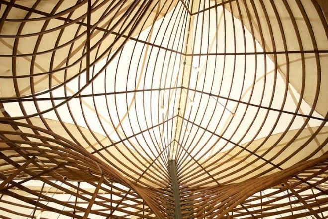 Китайский ответ кирпичу: в Поднебесной из бамбука построили мини-город 43