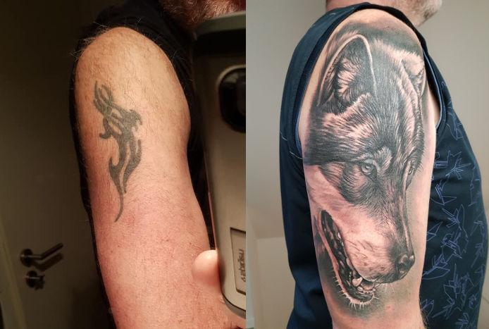 15 татуировок, которые попали в руки профессионалов и получили вторую жизнь 54