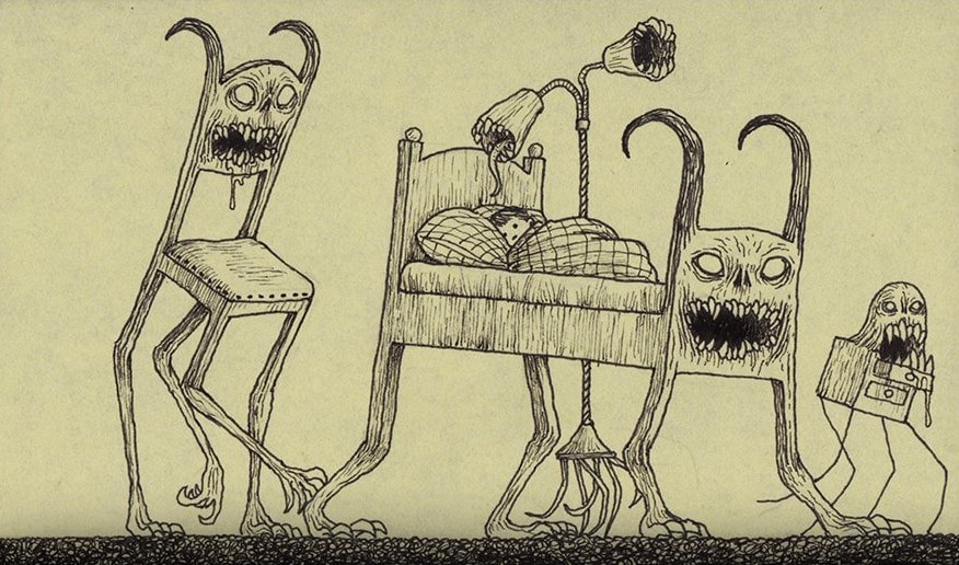 20 зловещих иллюстраций, в которых художник воплотил все ваши жуткие кошмары 74