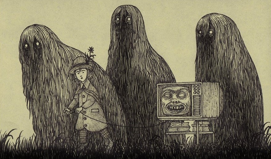 20 зловещих иллюстраций, в которых художник воплотил все ваши жуткие кошмары 77