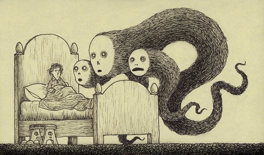 20 зловещих иллюстраций, в которых художник воплотил все ваши жуткие кошмары 71