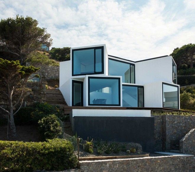 Шикарный дом в стиле хайтек, чья геометрия вдохновлена самой природой 40