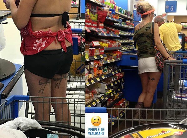 18+ отчаянных шопперов, которые пришли закупиться в магазин Walmart 109
