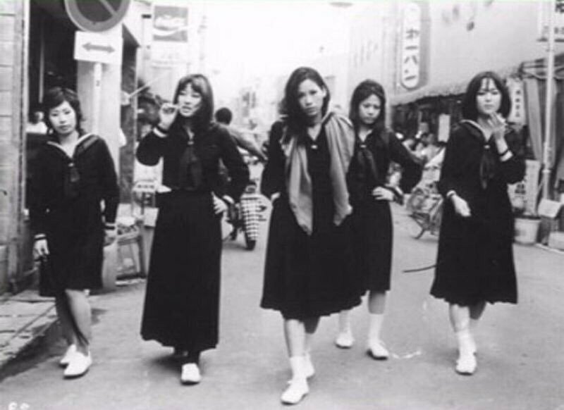 «Сукэбан»: дерзкие девчонки, которые держали в страхе всю Японию 78