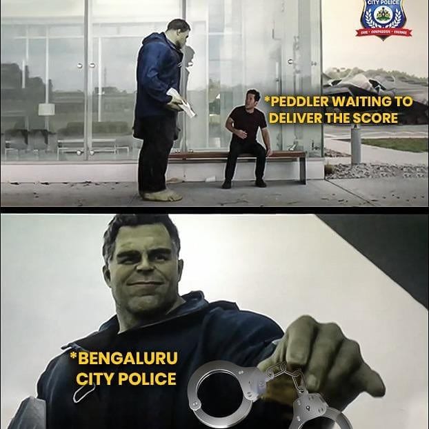 Полиция Бангалора постит мемы в своём Инстаграме, чтобы бороться с преступностью. Смешно и полезно! 52