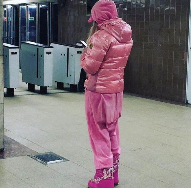 Мода из народа: самые яркие пассажиры российского метро 61