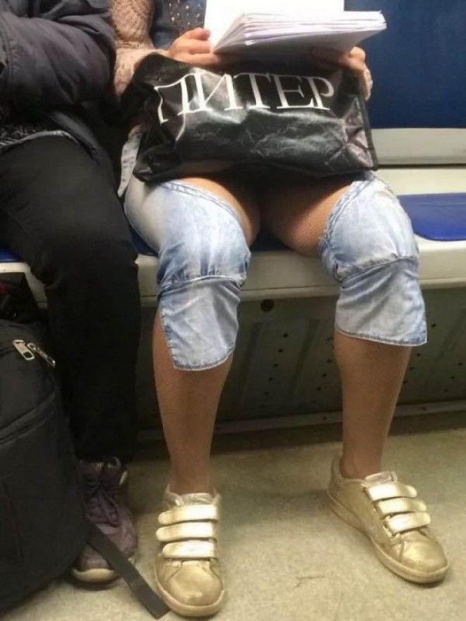 Мода из народа: самые яркие пассажиры российского метро 62
